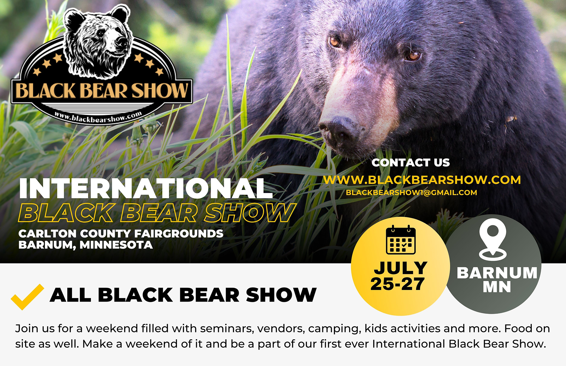 International Black Bear Show